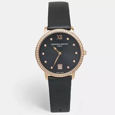 Frederique Constant Slim Line Joaillerie FC-220G44SD34 Wristwatch 37mm • $614.25