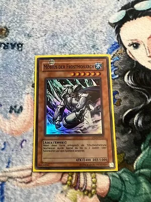 Mobius The Frost Monarch Super Rare German Dr3-en022 De022 Moderate Play Yugioh • $19.99