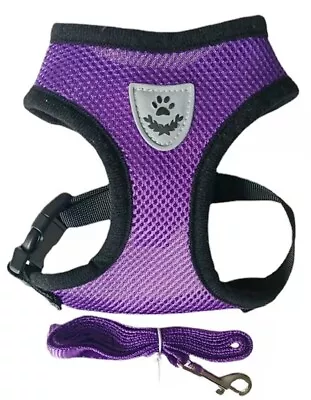 Cat Dog Pet Harness Adjustable Control Vest Dogs Reflective S M L XL Leash  • $5.49