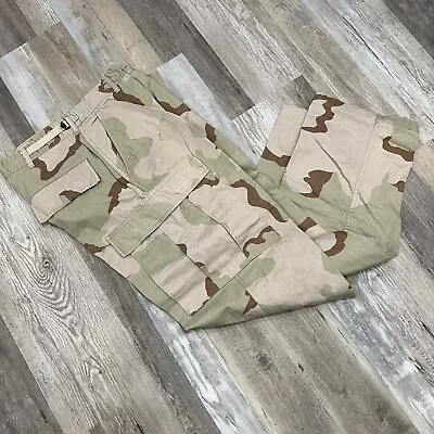 US Army USMC Military DCU Desert Camo Camouflage Pants Medium Regular • $15