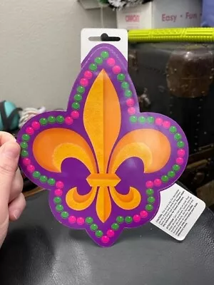 Mardi Gras Cutout Decoration 6.95  X 8  Party Supply New!!! • $1