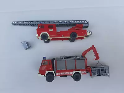 2 Vintage HO Scale Fire Engines Wiking • $5