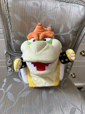 NEW Supermario Bros Bowser Hand Puppet Plush Nintendo 10” • £6