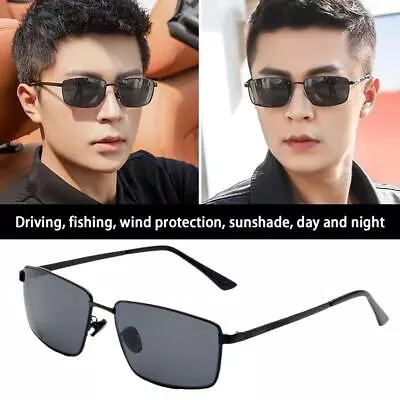 $4.69 • Buy Mens Polarized Photochromic Sunglasses UV400 Sport Glasses Driving Eyewear