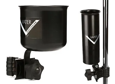 Vater Drink Holder - Black + Vater Drumstick Holder Multi-Pair Value Bundle • $52.98