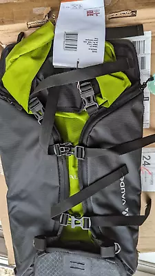 Vaude Trailpack Bikepacking Backpack System In Black/green • £39