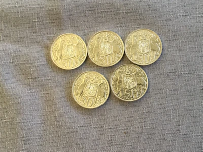 $43 • Buy 5 X 1966 Silver 50 Cents