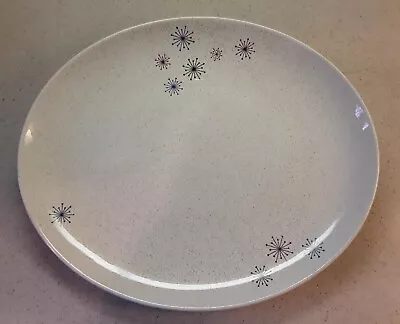 Vintage MCM W.S. George Atomic Starburst Oval Serving Tray Platter  • $20