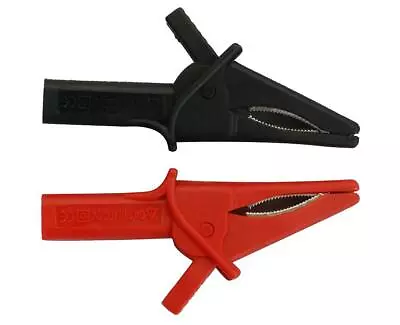 Hantek HT18A Fitting Of DSO3064 2pcs Large Dolphin Gator Clips Red+Black • $7.36