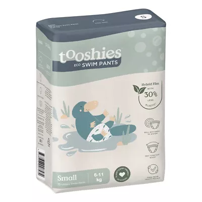 10pc Tooshies ECO 6-11kg Baby/Toddler Pool Nappy Swimming Pants Small Unisex • $16
