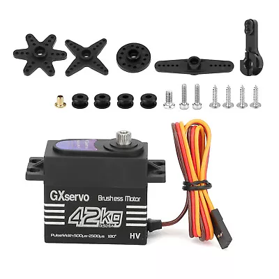 42KG 180° High Torque Metal Gear Steering Digital Servo Motor For RC Car Model • $37.89