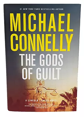 SIGNED 1st Edition MICHAEL CONNELLY The Gods Of Guilt: Lincoln Lawyer 1st/1st HC • $39