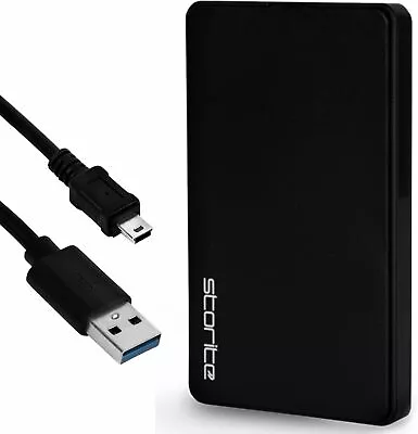 Storite 160GB Ultra Slim Portable External Hard Drive 2.5 Inch HDD Backup Sto... • £18.02