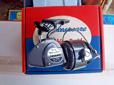 Vintage Shakespeare Sea Wonder 2080 Spinning Reel Made In USA W Original Box • $24.95