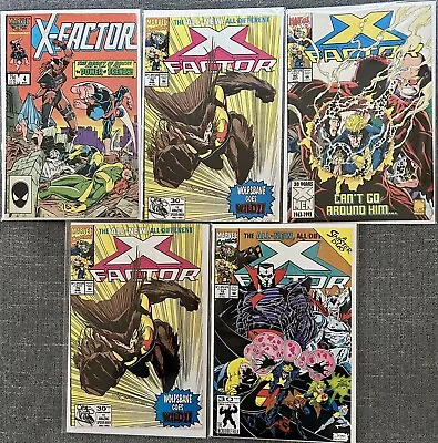 Marvel Comics X-Factor Lot Of 5 • $0.99