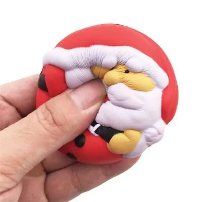 $12.42 • Buy Cute Scented Soft Squishies Slow Rising Squeeze Toy Simulation Santa Claus