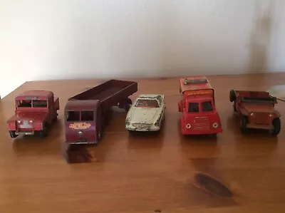 Diecast Toys  Wells & Brimtoy Corgi Dinky Volvo P1800 Helecs Jeep 25Y Land Rover • £5