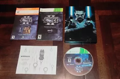 $12.99 • Buy Star Wars: The Force Unleashed II 2 Collector's Edition (Xbox 360) Steelbook 