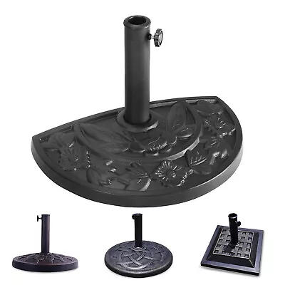 Umbrella Base Stand Patio Outdoor Parasol Pod Pole Holder 38-48mm Beach Yard • $46.95