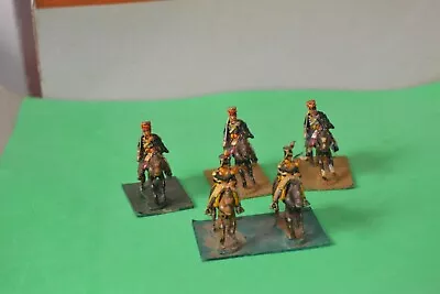 Lead Soldiers Job Lot5 Quality Painted Mounted Soldiers In Excellent Condition • £5.99