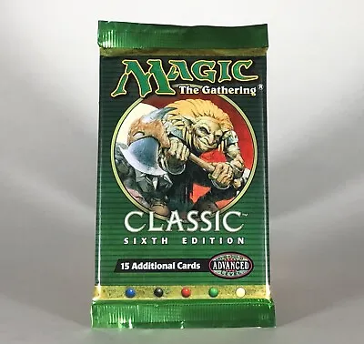 MTG Classic 6th Sixth Edition English Booster Pack - Sealed • $28.95