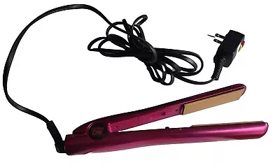 Ultra CHI 1  Flat Iron Tourmaline  Ceramic Hair Straightener Pink • $19.99