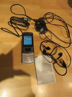 £8.50 • Buy Samsung C3050 Slider Retro Mobile Phone - One Owner, Orange