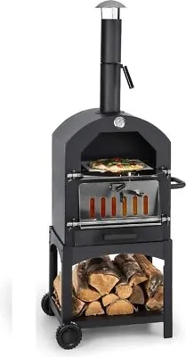 Forno Buono Napoli Pizza Oven Wood-Fired Garden Outdoor Charcoal BBQ Barbecue • £115