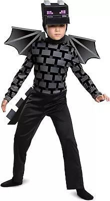 Ender Dragon Classic Minecraft Mojang Game Fancy Dress Halloween Child Costume • $52.95
