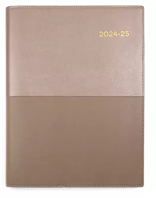 2024 2025 Financial Year Diary Collins Vanessa A5 Day To Page FY185 - ROSE GOLD • $27.95