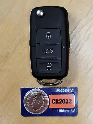 Genuine OEM 2002-2006 4 Button Volkswagen Flip Key Remote - HLO 1J0 959 753 H • $17.95