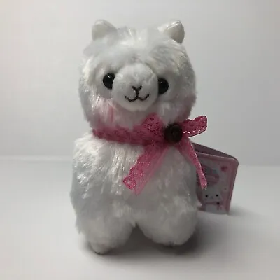 AMUSE Girly Lace Alpacasso White Boy (LMC 12cm) Arpakasso Alpaca Plush Japan • $8