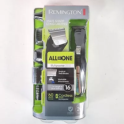 Remington Multigroomer 3000 All-In-One Beard Hair Grooming Kit Clipper Cordless • $36.25