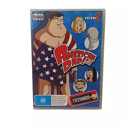 American Dad Volume 2 (DVD) TV Series Animated Sitcom Comedy Family Gags Jokes • $8.95