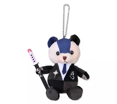 NEW D.Gray-man Kanda Yu Bear Mascot Plush Doll Ball Chain Limited Official Japan • $33.99