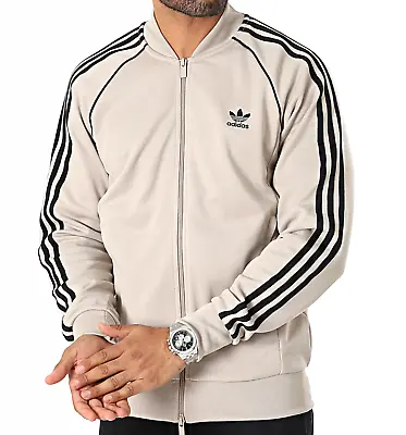 New Mens Adidas Originals Superstar Trefoil Track Jacket ~size Large  #il2495 • $90