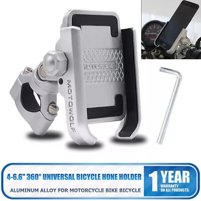 Motorcycle MTB Bicycle Bike Handlebar Mount Holder Stand For Mobile Phone GPS • $52.59