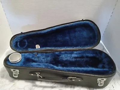 Vintage Musical Violin Style Case Wine / Liquor Velvet Lined 15   L GC Free Ship • $60