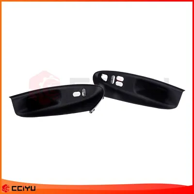 For 94-04 Ford Mustang Pair Interior Door Panel Pull Handle Hard Top Inner Cover • $24.79