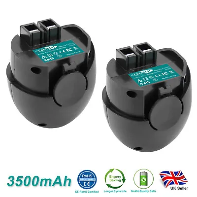 2X 3.5Ah 4.8V Ni-MH Battery For Metabo Powergrip 2 II Powermaxx 6.27270 6.27271 • £28.95