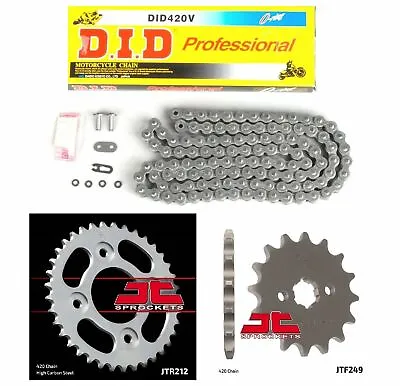 420 JT Sprockets And DID D.I.D Oring Chain Kit Honda Grom 125 MSX125 2013-2020 • $88.80