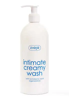 Ziaja Intimate Creamy Wash With Lactobionic Acid – Dispenser 500Ml OFFICIAL UK • £9.22