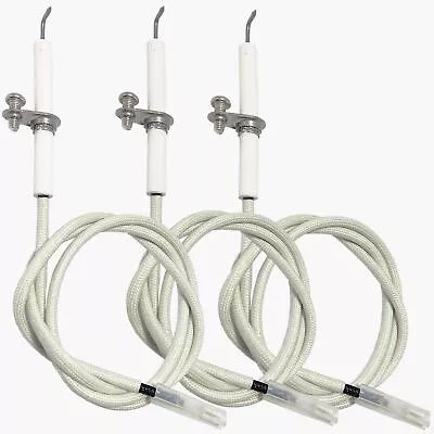 3 Packs Grill Igniter Wire Kit & Ceramic Electrode Parts For Select Gas Grill... • $23.37