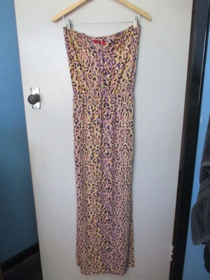 $9.75 • Buy Beautiful Tigerlily Sz 8 Leopard Print  Maxi Dress & Floral Maxi Skirt