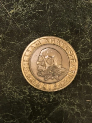 £2 • Buy 2016 William Shakespeare 2 Pound Coin Skull