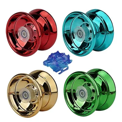 Trick YoYo Aluminum Alloy Metal Body For Kids Toy Gift Classic Stocking Filler ~ • £4.69