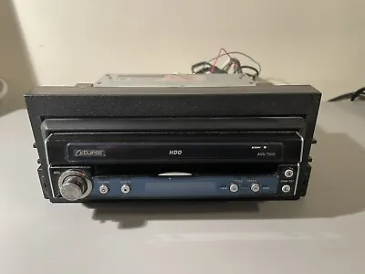 RARE Audiophile Eclipse AVN 7000 Competition Flip Out Radio CD Player UNTESTED • $149.99