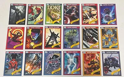 2015 Upper Deck Marvel Fleer Retro 1990 Impel Marvel Universe Full Set 1-18 • $599.99