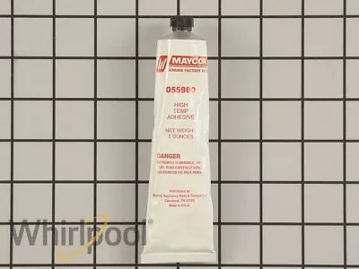 New OEM Whirlpool Maytag Washer High Temperature Adhesive Y055980 • $18.14