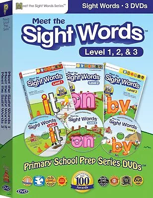 Preschool Prep Series: Sight Words Pack [Meet The Sight Words 1-3] • $6.57